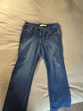 Seven for mankind Women's Bootcut Jeans in Dark Blue